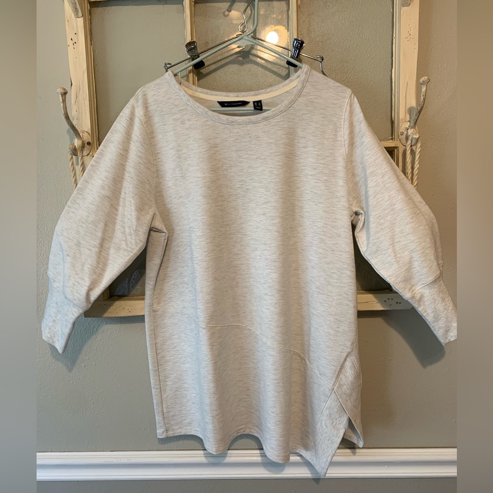 H by Halston 3/4 sleeve crewneck Womens L